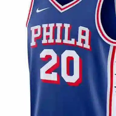 Nike x NBA 76 logo