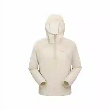 探路者 户外干爽拉链连帽休闲舒适 超轻透气防晒服 男款