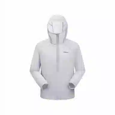 探路者 户外干爽拉链连帽休闲舒适 超轻透气防晒服 男款