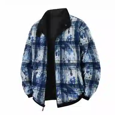 颂希尔 立领时尚两面穿宽松休闲百搭夹克外套 男女同款