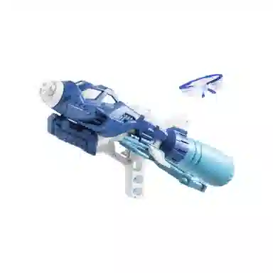 咕轹 特大号水枪喷水高压水枪抽拉式大容量打水仗神器 枪型玩具