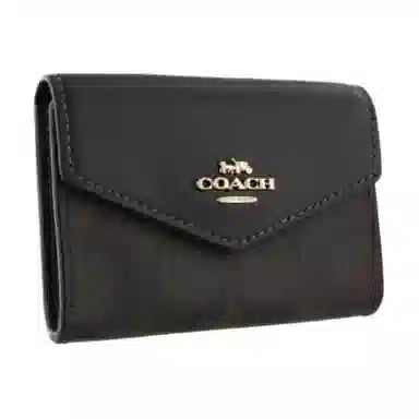 COACH Flap Card Case 10 Logo