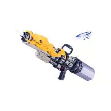 咕轹 特大号水枪喷水高压水枪抽拉式大容量打水仗神器 枪型玩具