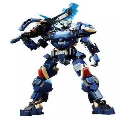 巴巴泥 钢铁机甲积变金刚 益智拼插 拼装模型