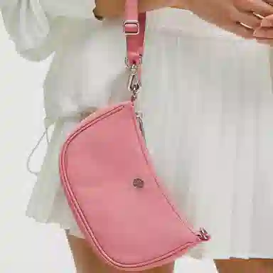lululemon Mini Nylon Shoulder Bag Pink