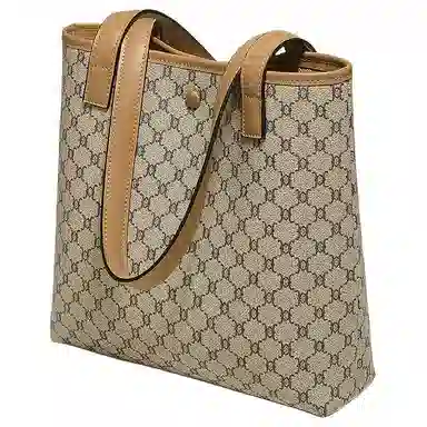 老人头 复古经典气质日常通勤小众设计感 合成革 单肩包 常规 女款 卡其色/咖色