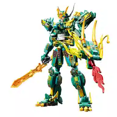 巴巴泥 钢铁机甲积变金刚 益智拼插 拼装模型