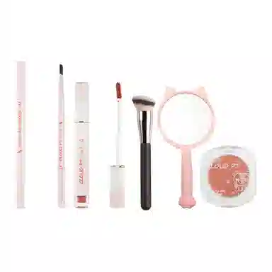 云诗茗 元气早八眼妆彩妆套装 不卡粉不脱妆修饰轮廓持久易上色气色自然