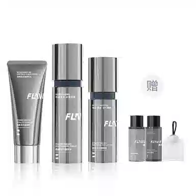 弗拉维 男士水乳 护肤套装 修护控油提亮水润淡痘印祛痘紧致维稳舒缓补水 保湿去黑头改善暗沉熬夜肌肤清爽不粘腻