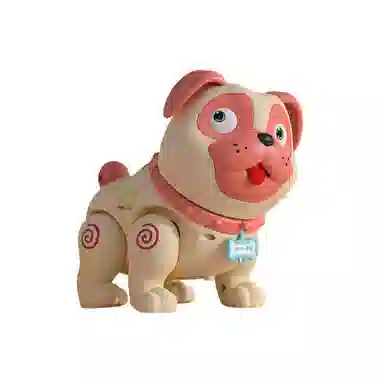 咕轹 宠物狗卡通会喷雾放屁 萌趣哈巴狗 智能玩具