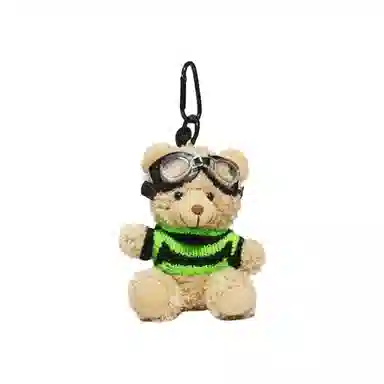 咕轹 潮酷小熊 谷圈挂件