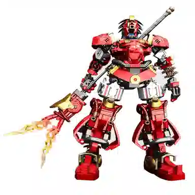 巴巴泥 钢铁机甲积变金刚 益智拼插 拼装模型