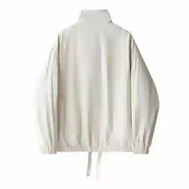 大卫贝肯 美式基础款纯色个性字母印花户外防风保暖宽松舒适休闲百搭工装夹克外套 男女同款