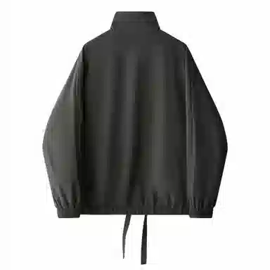 大卫贝肯 美式基础款纯色个性字母印花户外防风保暖宽松舒适休闲百搭工装夹克外套 男女同款