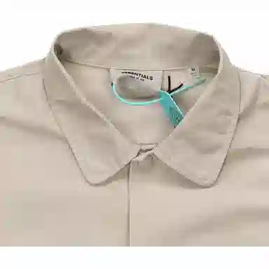 Fear of God Essentials SS21 Coaches Jacket Goat Moss