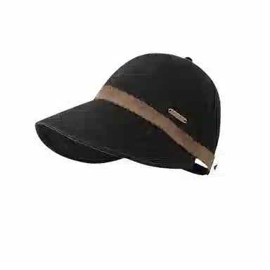 钓鱼熊 遮阳帽防晒防紫外线夏速干防水大帽檐太阳帽 棉 鸭舌帽 男女同款情侣款