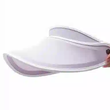 上海故事 轻盈长帽檐户外防紫外线旅游透气空顶太阳帽遮阳护脸户外运动钓鱼跑步帽 锦纶 防晒帽 女款