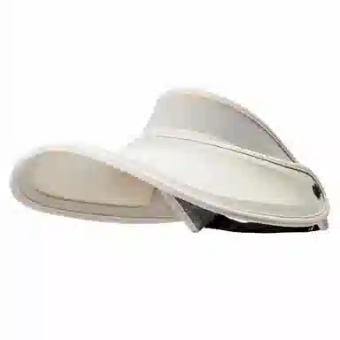 上海故事 轻盈长帽檐户外防紫外线旅游透气空顶太阳帽遮阳护脸户外运动钓鱼跑步帽 锦纶 防晒帽 女款