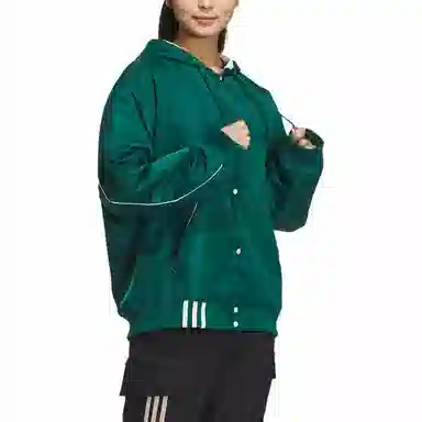 adidas Forest Green Fleece Hoodie