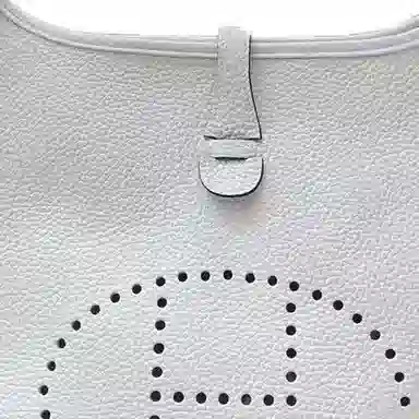 HERMES Evelyne III 29 Clemence 0U NEW WHITE