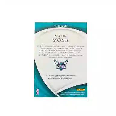 PANINI 2017-18 IMM RC patch 2775