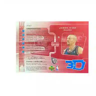 PANINI 2004 UD 3D 999 999999