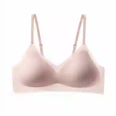 欧迪芬 无痕薄款大胸显小聚拢无钢圈隐形文胸 女款