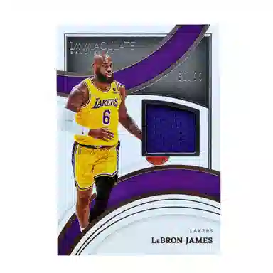 PANINI 2021-22Immaculate LeBron James 99