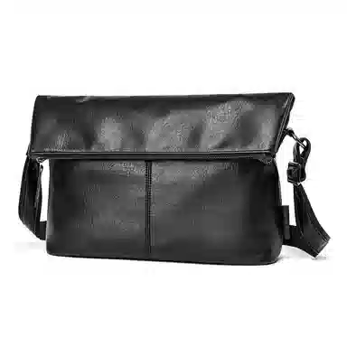 MOYYI PU Messenger Bag Black