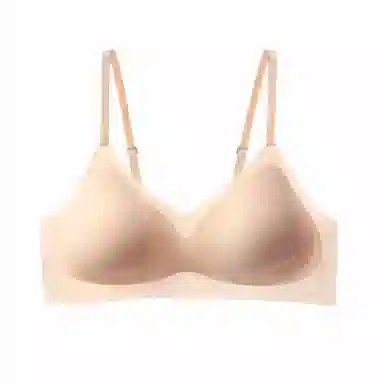 欧迪芬 无痕薄款大胸显小聚拢无钢圈隐形文胸 女款