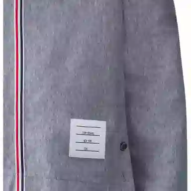 THOM BROWNE Rwb Stripe Cotton T-Shirt T