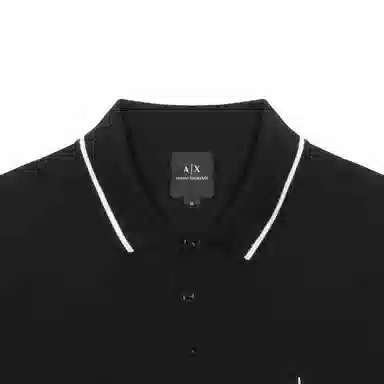 Armani Exchange Polo Shirt Black