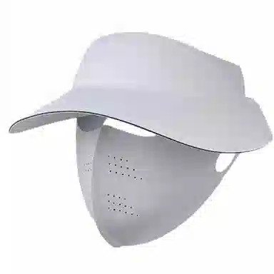 艾佳微 时尚大头围遮阳帽一体魔术贴可拆卸电动车上班 锦纶 防晒帽 男女同款情侣款