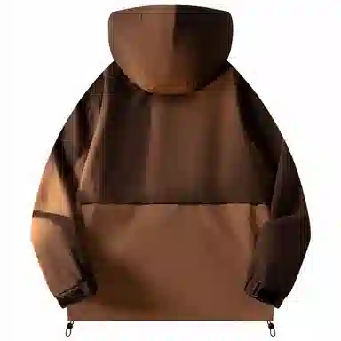 WANX Retro Colorblock Hoodie Jacket