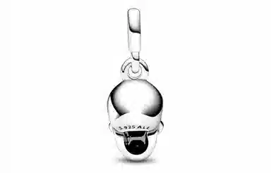 Pandora ME Skull Mini Pendant Silver