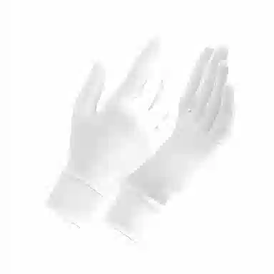 南极人 夏季户外防紫外线冰丝凉感开车骑行防滑遮阳透气轻薄露指触屏 锦纶 防晒手套 女款