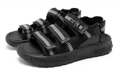 Jordan Sandals Black