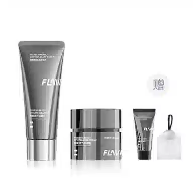 弗拉维 男士水乳 护肤套装 修护控油提亮水润淡痘印祛痘紧致维稳舒缓补水 保湿去黑头改善暗沉熬夜肌肤清爽不粘腻