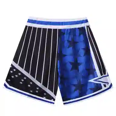 美式高街风格透气舒适训练健身五分裤篮球裤 男女同款