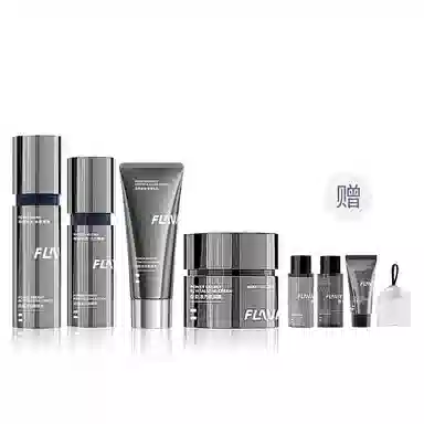 弗拉维 男士水乳 护肤套装 修护控油提亮水润淡痘印祛痘紧致维稳舒缓补水 保湿去黑头改善暗沉熬夜肌肤清爽不粘腻