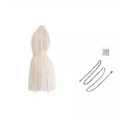 玉儿恋 御姐风挂脖收腰气质简约无袖连衣裙 女款