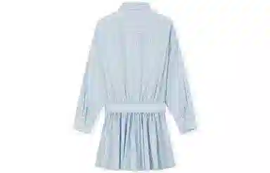 BONELESS Dress Blue Stripes