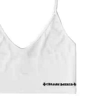 Chrome Hearts Embroidered Tank Top White