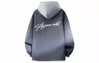 王者荣耀 鲁班七号星空梦想款 美式复古学院风连帽假两件拼接撞色创意字母宽松基础款山系户外休闲日常百搭舒适夹克外套 男女同款