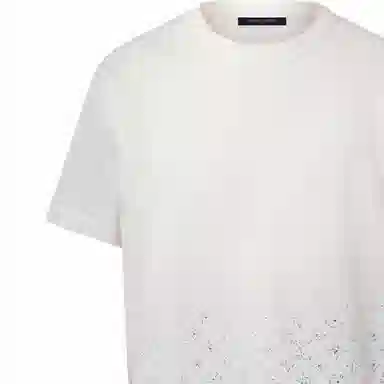 Louis Vuitton SS25 Jacquard T-Shirt White