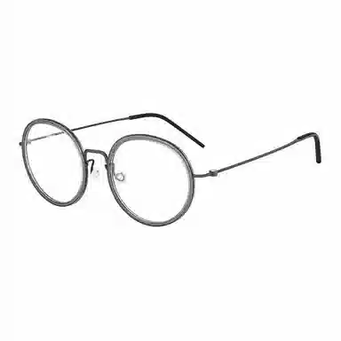 【可配度数】 佐川 时尚复古镜框 遮脸显瘦素颜神器 超轻钛架 可配防蓝光变色 钛 圆形 光学镜架 男女同款情侣款