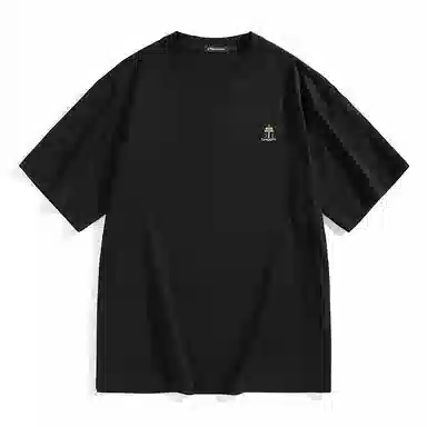 PEACEBIRD MEN Summer Artist Series Colorblock Back Print T-Shirt