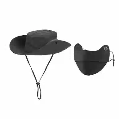 匹克 时尚简约两用防晒登山 聚酯纤维 渔夫帽 男女同款情侣款