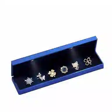 缔晶 清新时尚精致套装 一周星期时尚礼盒 合金 胸针 女款