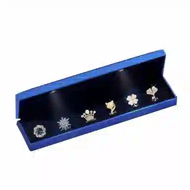 缔晶 精致奢华优雅胸花配饰套装 一周时尚通勤 合金 胸针 女款